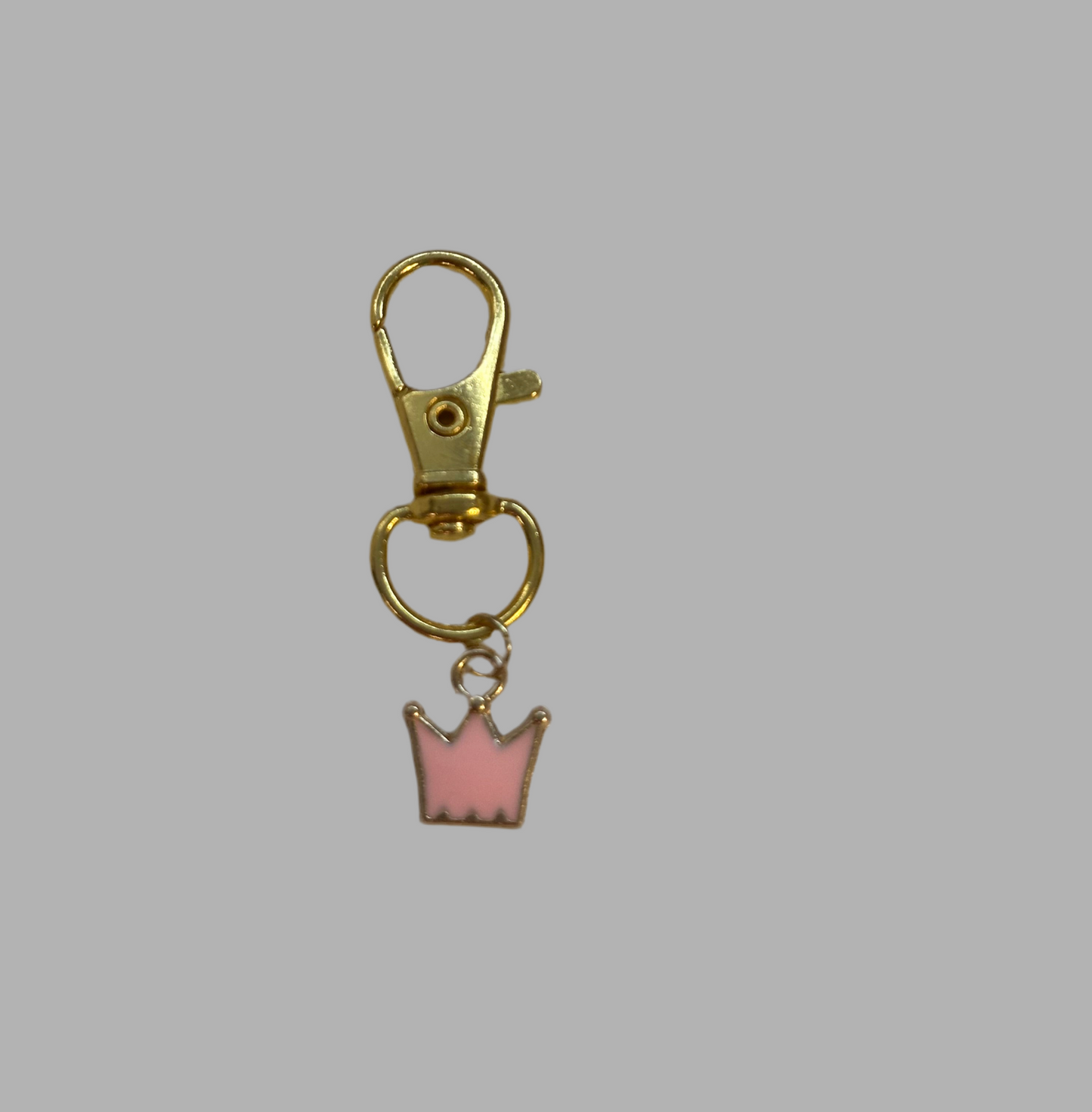 Pink crown Charm