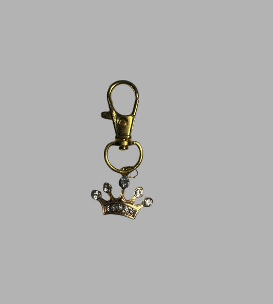 Gold Crown Charm