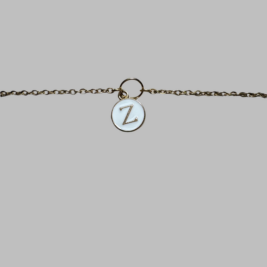 Pearl Letter Bracelet