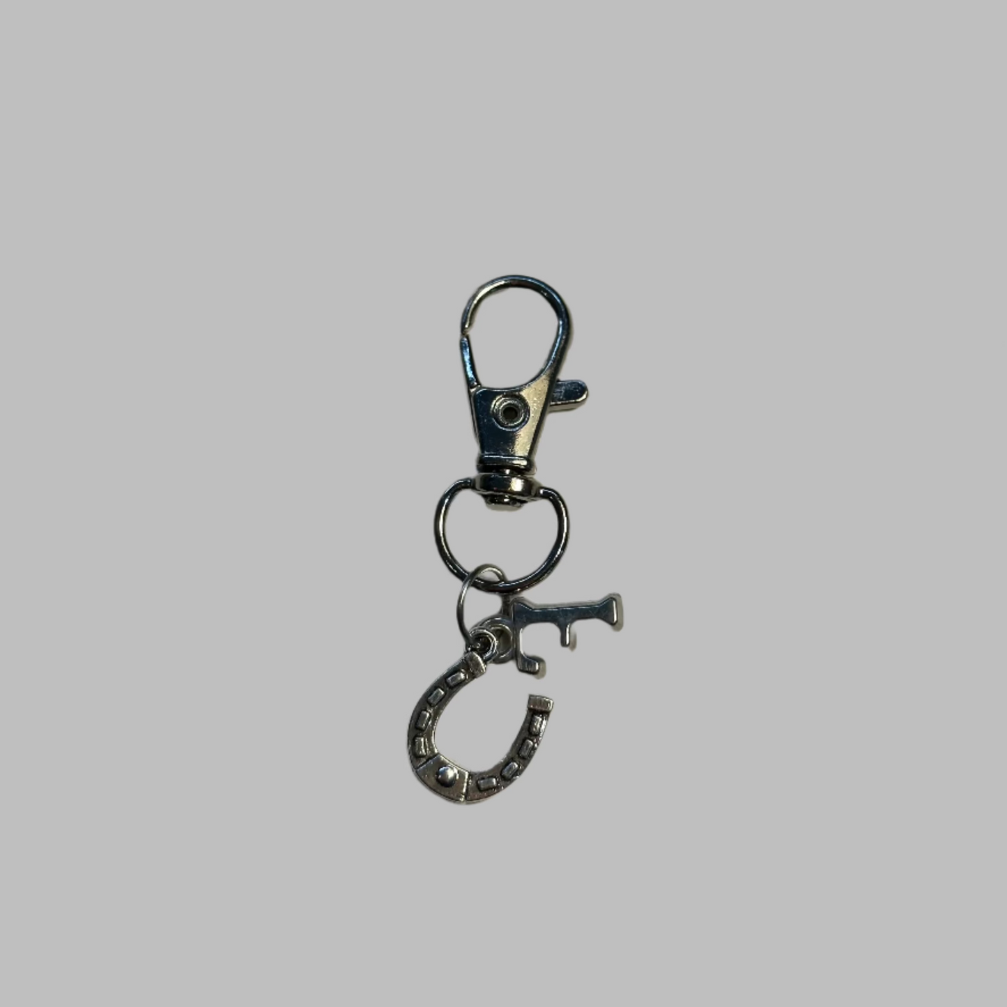Horse Shoe Letter Charm