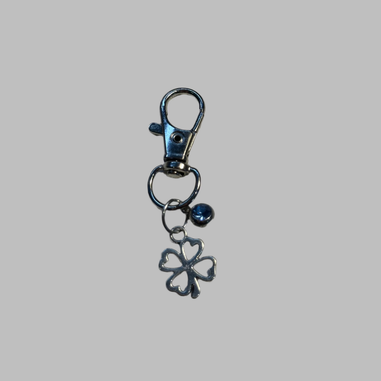 Clover Charm With Crystal