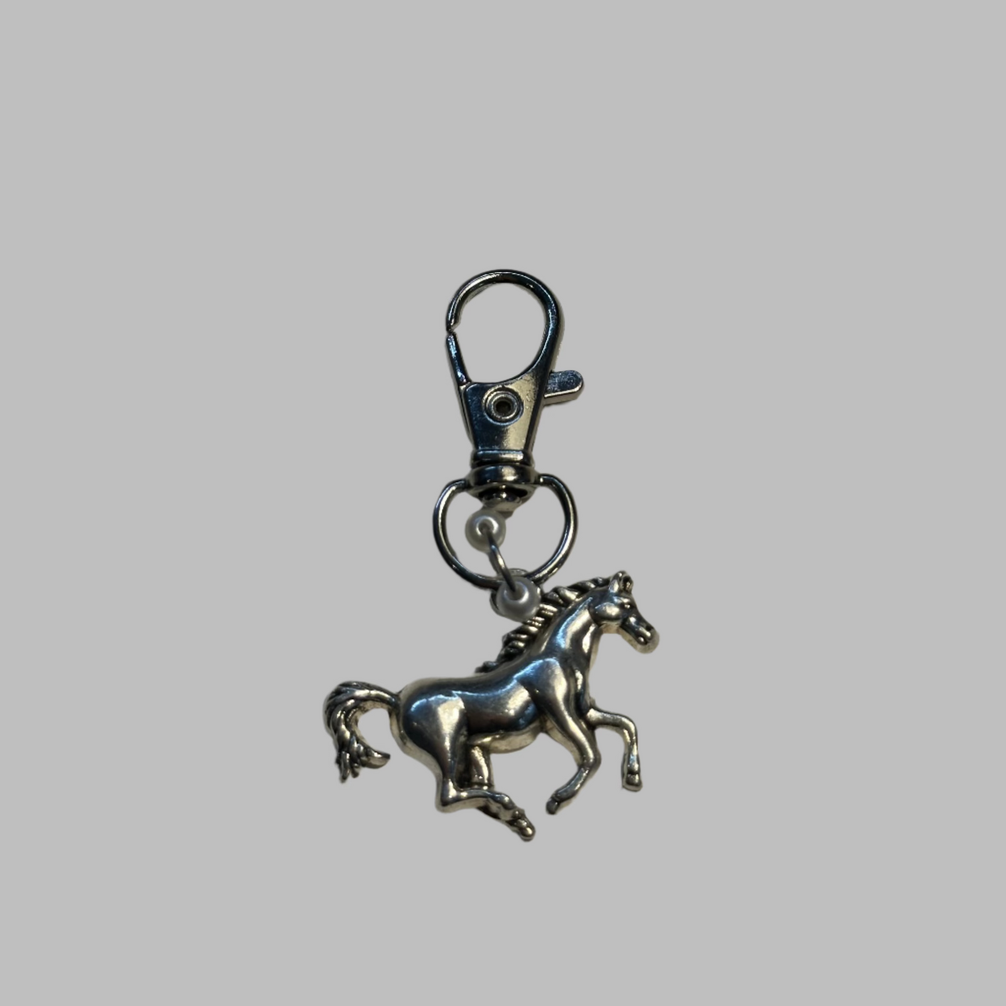 Horse Charm With Pearls