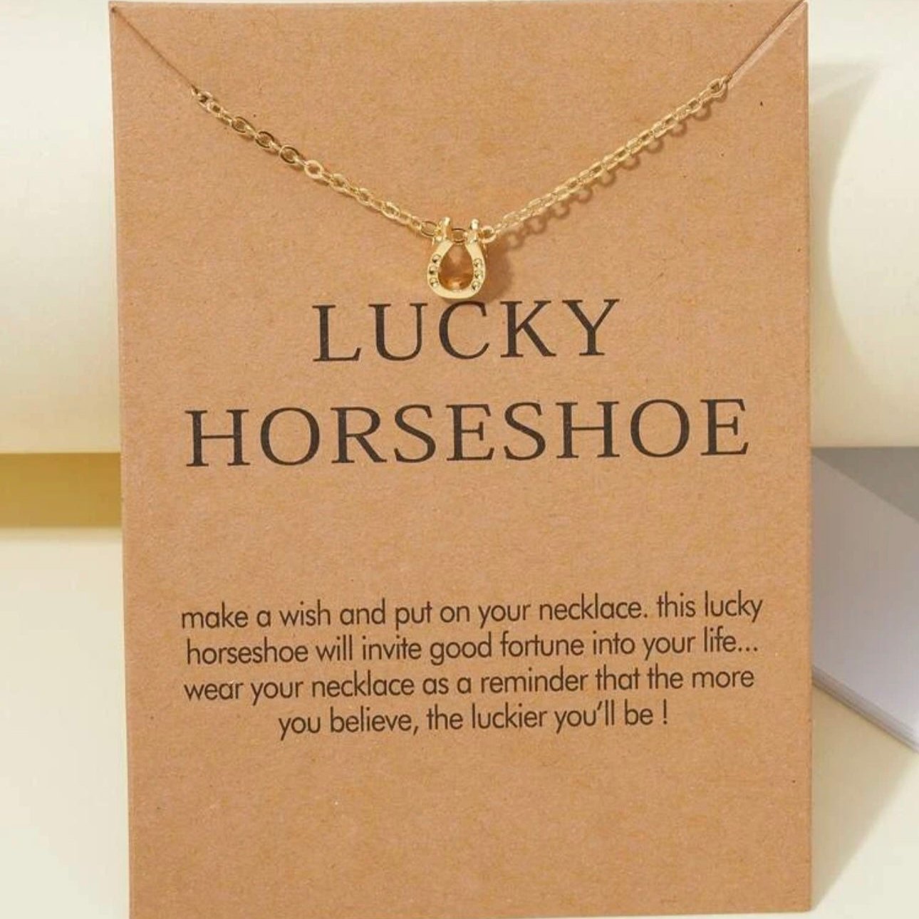 Horse Shoe Necklace